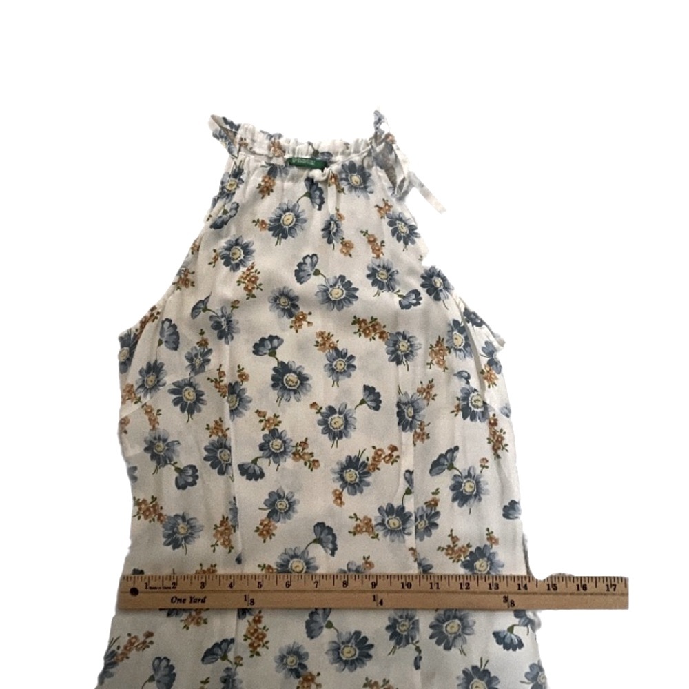 United Colors of Benetton Floral Halter Dress -XS - Picture 7 of 15